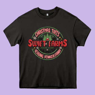 Christmas Swiftmas Heavy Core Tee Designed By Maliassmallbusiness