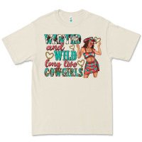 Bone wanted and wild long live cowgirls Premium Tee - texasbilliewilder