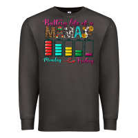 Smoke Battery Life Of A Mama Premium Sweatshirt - BundleAndBundleShop