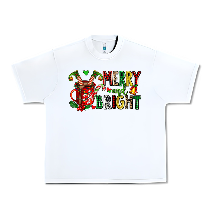Merry And Bright Urban Heavy Tee by AdoDesignShop | Teevron