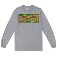 Heather Grey St. Patrick's Day Western  Lucky And Blessed Long Sleeve Tee - Artiststas