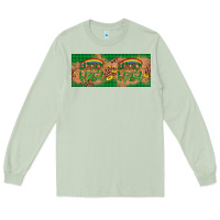 Matcha St. Patrick's Day Western  Lucky And Blessed Long Sleeve Tee - Artiststas