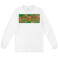 White St. Patrick's Day Western  Lucky And Blessed Long Sleeve Tee - Artiststas