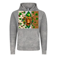 Cloud Rock St. Patrick's Day Highland cow Vintage Hoodie - Neo Western