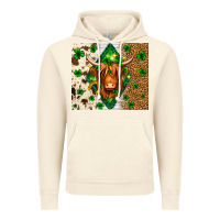 Vintage Artic St. Patrick's Day Highland cow Vintage Hoodie - Neo Western