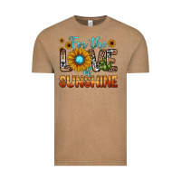 Vintage Coffee for the love of sunshine Vintage Tee - JahusDesignShop