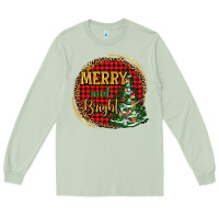 Matcha merry and bright christmas tree Long Sleeve Tee - AdoDesignShop