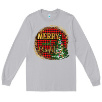 Moon Dust merry and bright christmas tree Long Sleeve Tee - AdoDesignShop