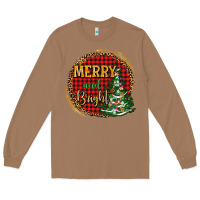 Toasted Coconut merry and bright christmas tree Long Sleeve Tee - AdoDesignShop