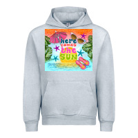 Heather Grey here comes the sun Urban Hoodie - TumblerDesignByShophia