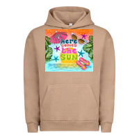 Pigment Burro here comes the sun Urban Hoodie - TumblerDesignByShophia