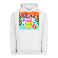 Pigment Lunar Rock here comes the sun Urban Hoodie - TumblerDesignByShophia