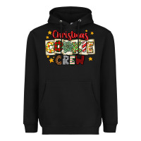 Black Christmas cookie crew Heavyweight Hoodie - MaliasSmallBusiness