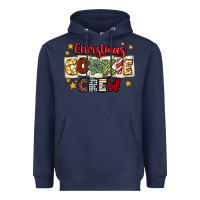 Navy Christmas cookie crew Heavyweight Hoodie - MaliasSmallBusiness