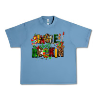 Pebble Blue jingle bell rockin Urban Heavy Tee - AdoDesignShop