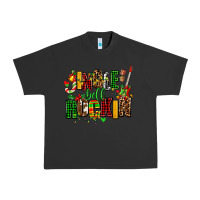 Pigment Black jingle bell rockin Urban Heavy Tee - AdoDesignShop