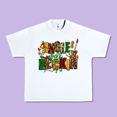 Jingle Bell Rockin Urban Heavy Tee Designed By Adodesignshop