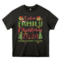 Asphalt custom family christmas 2024 marking memories toge Heavy Core Tee - MaliasSmallBusiness