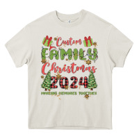 Custom Family Christmas 2024 Marking Memories Toge Heavy Core Tee | Teevron