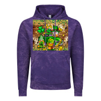 Cloud Purple St. Patrick's Day gnomies truck tumbler Vintage Hoodie - Neo Western