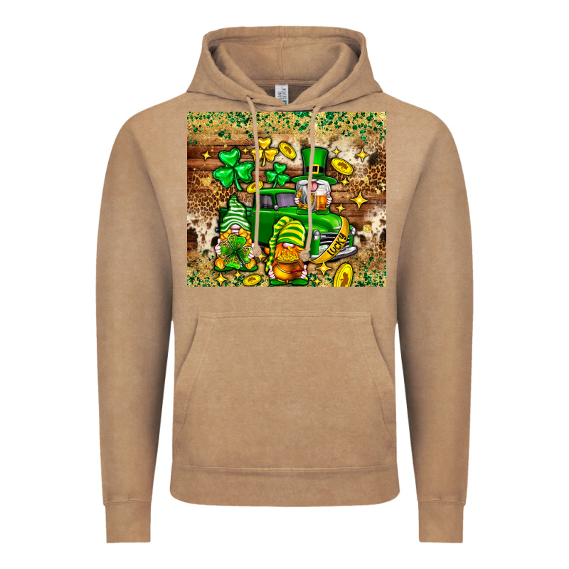 St. Patrick's Day Gnomies Truck Tumbler Vintage Hoodie by Neo Western | Teevron