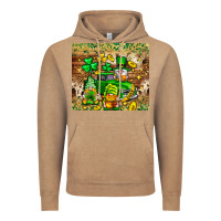 Vintage Coffee St. Patrick's Day gnomies truck tumbler Vintage Hoodie - Neo Western