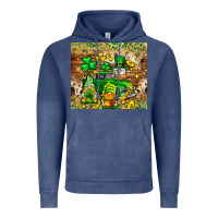 Vintage Denim St. Patrick's Day gnomies truck tumbler Vintage Hoodie - Neo Western