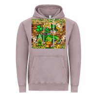 Vintage Zinc St. Patrick's Day gnomies truck tumbler Vintage Hoodie - Neo Western