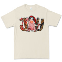 Bone Christmas Joy With Pig Premium Tee - RanaPortraitStore