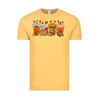 Vintage Mustard western thanksgiving coffee cups bbs Vintage Tee - BundleAndBundleShop