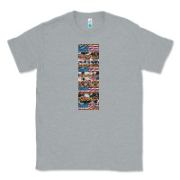 Heather Grey usa flag and western patterns  penwraps Classic Tee - Artiststas