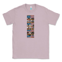 Lilac usa flag and western patterns  penwraps Classic Tee - Artiststas