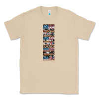 Mushroom usa flag and western patterns  penwraps Classic Tee - Artiststas