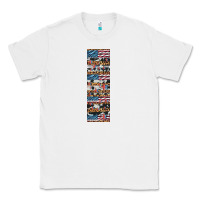 White usa flag and western patterns  penwraps Classic Tee - Artiststas