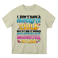 Mossy i don't have a favorite child Heavy Core Tee - MaliasSmallBusiness