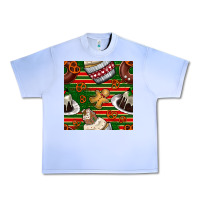 Grape Ice christmas cake seamless pattern Urban Heavy Tee - BundleAndBundleShop