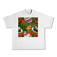 Lunar Rock christmas cake seamless pattern Urban Heavy Tee - BundleAndBundleShop