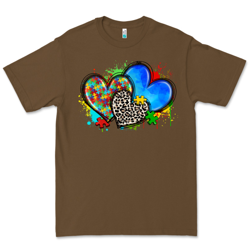 Autism Hearts Premium Tee by Zillion Design Studio | Teevron
