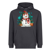 Smoke christmas snowman Heavyweight Hoodie - MaliasSmallBusiness