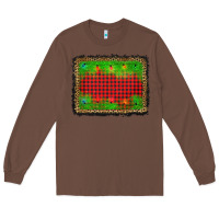 Chestnut christmas lights background Long Sleeve Tee - AdoDesignShop