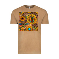 Vintage Camel our lady of guadalupe sunflower  seamless pattern Vintage Tee - JahusDesignShop