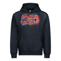 Navy America Urban Hoodie - HowdyJamesFarm