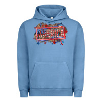 Pigment Pebble Blue America Urban Hoodie - HowdyJamesFarm