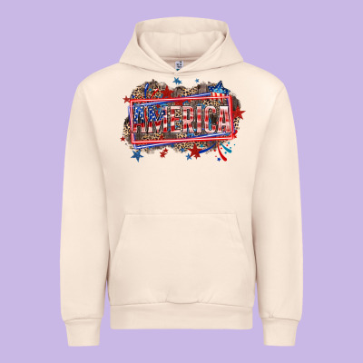 America Urban Hoodie Designed By Howdyjamesfarm