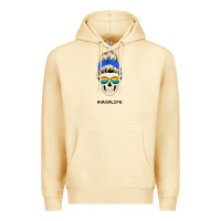 Pina Colada Blue Glitter Rainbow Mom Skull Premium Hoodie - Bettercallsaul