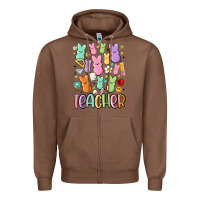 Teacher Bunny's Zipper Hoodie | Teevron