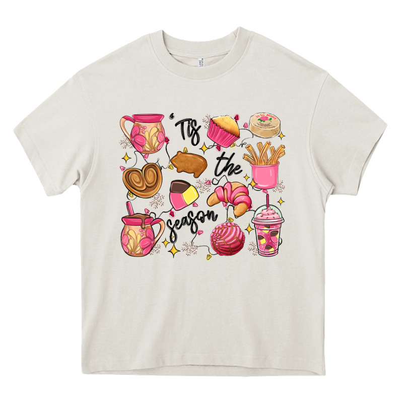 Mexican Christmas'tis The Season Heavy Core Tee by MaliasSmallBusiness | Teevron