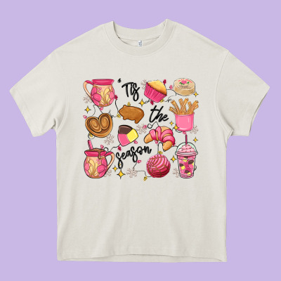 Mexican Christmas'tis The Season Heavy Core Tee Designed By Maliassmallbusiness