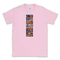 Bubblegum Pink usa flag and western patterns  penwraps Classic Tee - Artiststas