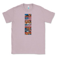 Lilac usa flag and western patterns  penwraps Classic Tee - Artiststas